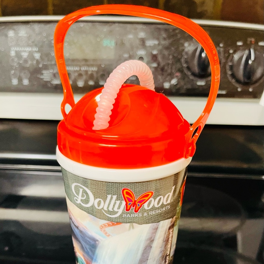 Dollywood 2023 refill cup; used 1 day. Washed.